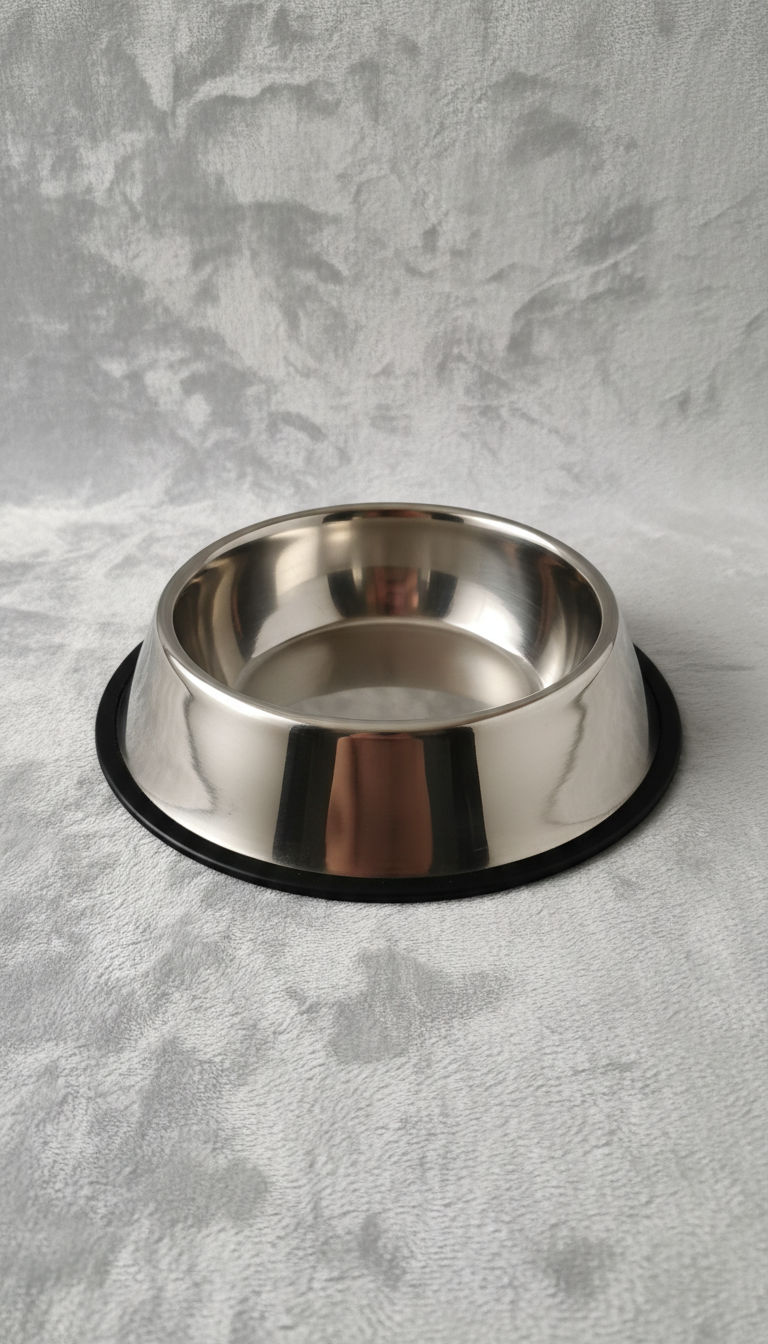 Everyday Steel Feeding Bowl — illustrative sample