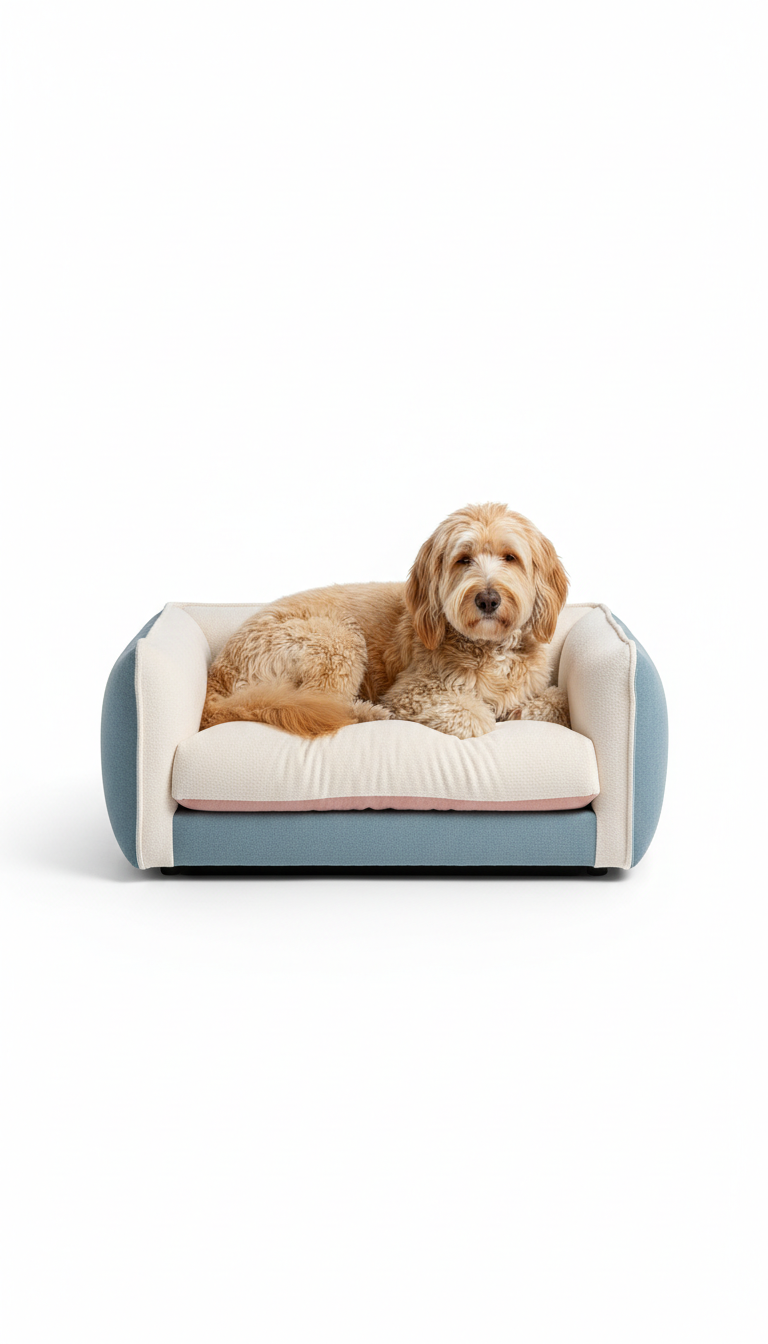 Snuggle Sofa Dog Bed — illustrative sample